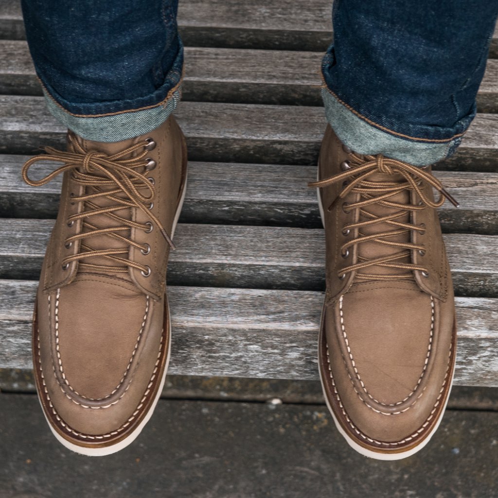 Thursday Boots Diplomat Nubuck Fűzős Csizma Férfi Barna | HU416DFM