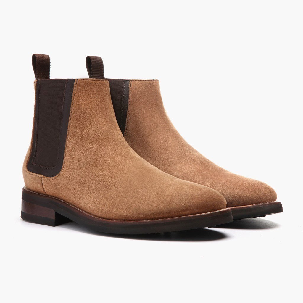 Thursday Boots Duke Velúr Chukka Csizma Férfi Barna | HU70XYU