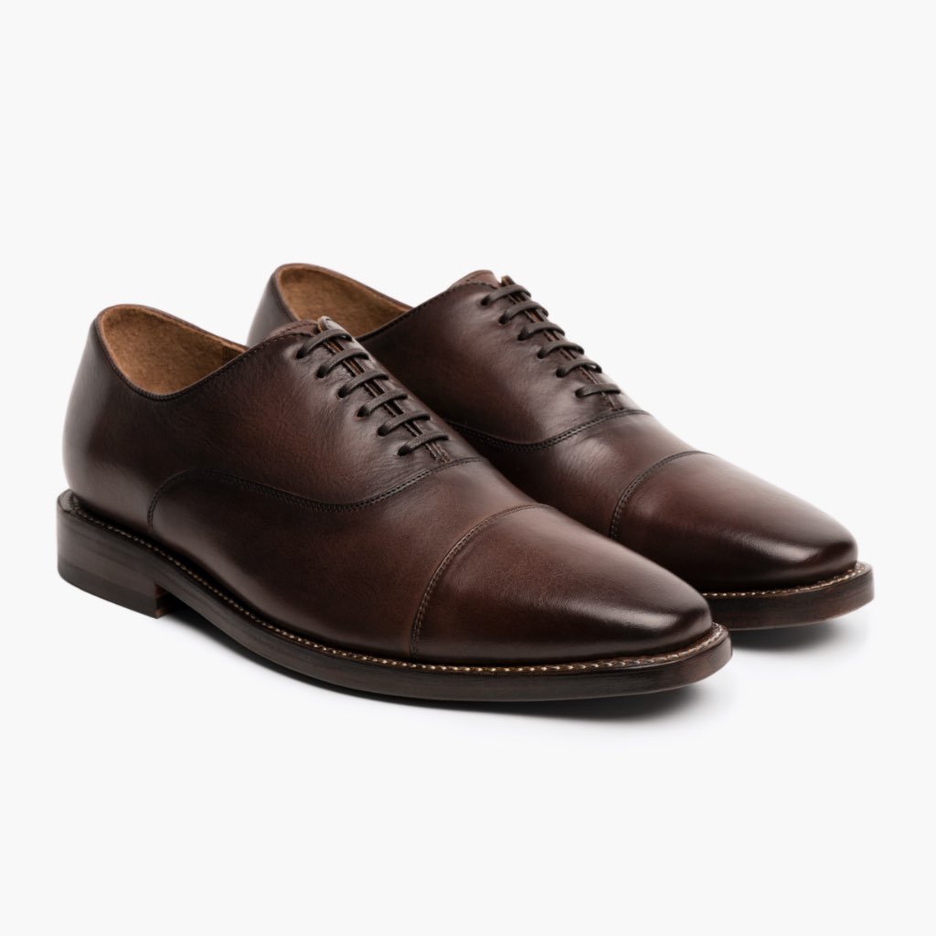 Thursday Boots Executive Bőr Classic Ruha Cipő Férfi Barna | HU352NWY