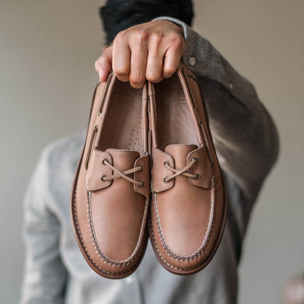 Thursday Boots Handsewn Bőr Loafer Cipő Férfi Barna | HU339HUL