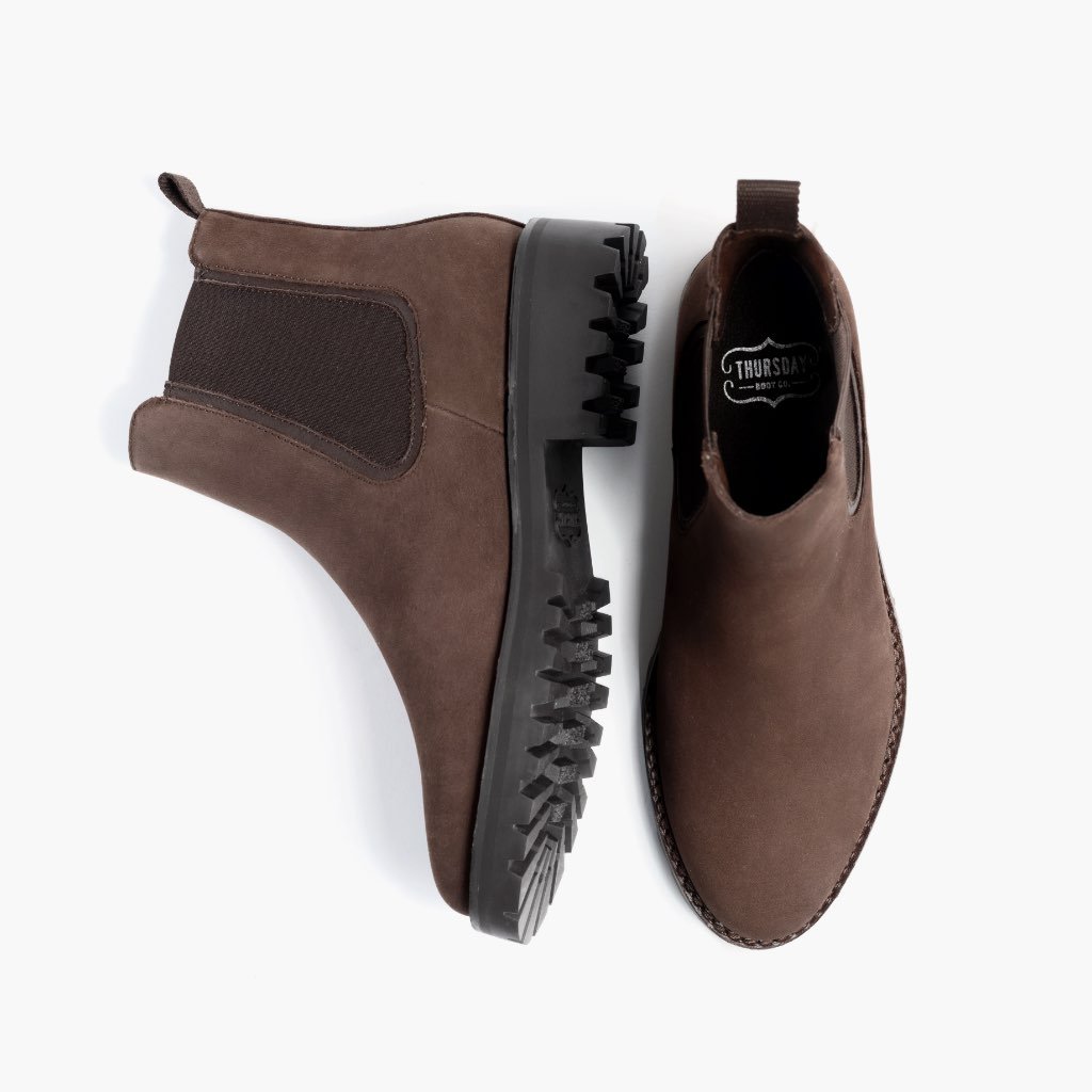 Thursday Boots Legend Nubuck Chelsea Csizma Női Barna | HU207FDN