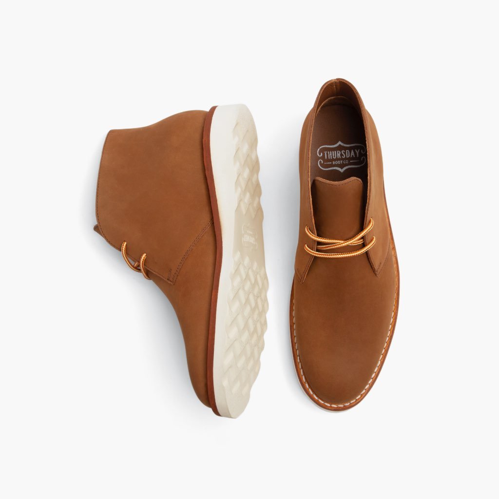 Thursday Boots Scout Nubuck Chukka Csizma Férfi Barna | HU65MQZ