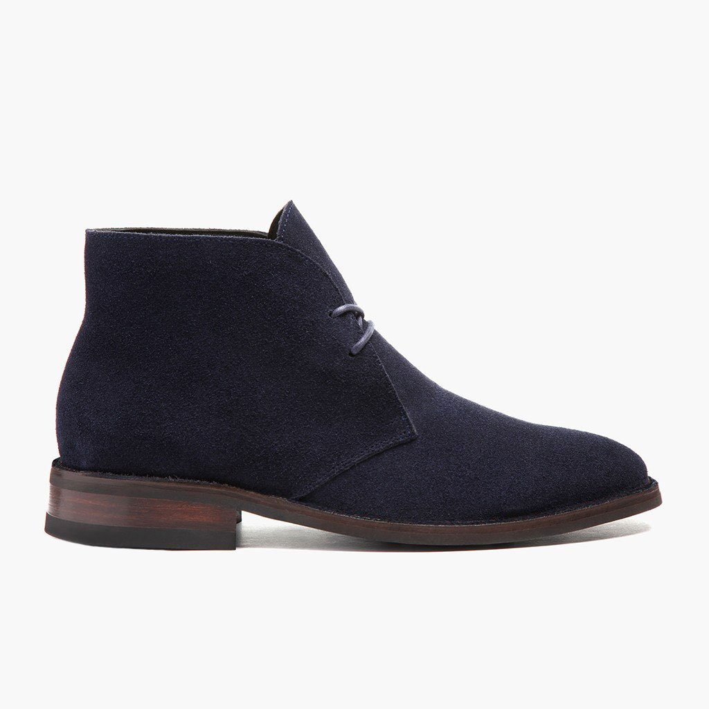 Thursday Boots Scout Velúr Chukka Csizma Férfi Kék | HU60TCE