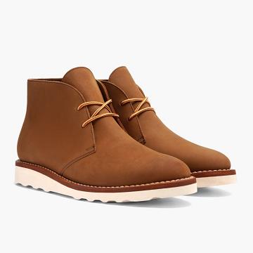 Thursday Boots Scout Nubuck Fűzős Csizma Férfi Barna | HU393PJJ