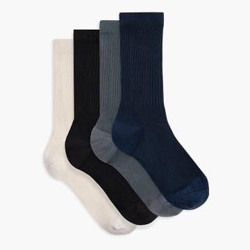 Thursday Boots Sodello Classic Crew Pamut 4-Pack Zokni Női Kék Színes | HU114EBC